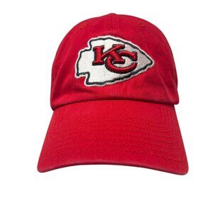 Kansas City Chiefs 47 Brand Strapback Dad Hat Cap Logo NFL Football Andy Reid